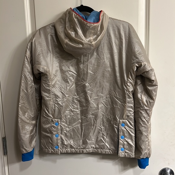 Cotopaxi Blue and Brown Reversible Jacket with Hood XS - Picture 11 of 15